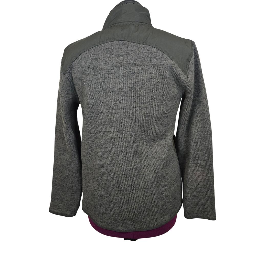 Women's All in Motion Green Knit Full Zip Athletic Jacket | Size Small - Picture 3 of 11